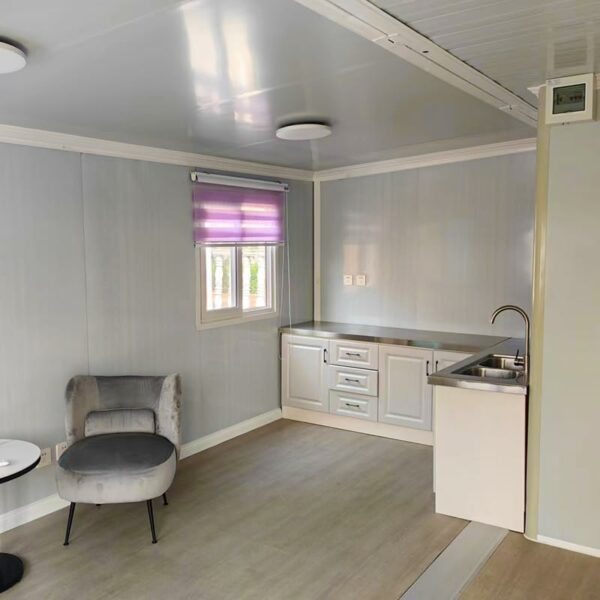 Tiny House for Living, Luxury Modern Prefab Insulated Home, Portable Expandable Container Tiny Home, Foldable Mobile Home with Steel Frame 3 Bedroom1 Full Equiped Bathroom and Kitchen (1) ? Premium & Durable Design-New - Image 5