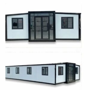 40FT Tiny House to Live in,SAA Portable Prefab House with 3 Bedroom 1 Full Equipped Bathroom and Kitchen,Foldable Mobile Home with Steel Frame,Prefabricated Expandable Container House for Adult Living ? Premium & Durable Design-New