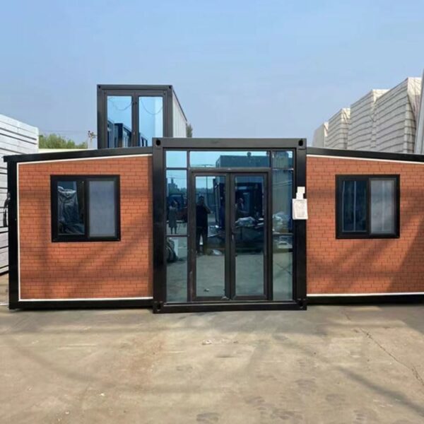 20FT Tiny House - Prefab Portable Container Home with 2 Bedrooms, Bathroom, and Kitchen - Foldable Steel Frame Mobile Home for Adult Living - 1 Year Warranty - Modern Design ? Premium & Durable Design-New - Image 2