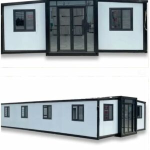 3 Bedroom 40FT Prefab House Tiny Homes to Live in for Adults Kits casas prefabricadas para Vivir Small Folding Mobile Home Mini Modular Container House for Sale 1:20 Model Foldable ? Premium & Durable Design-New