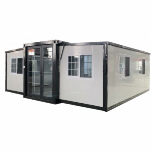 SAA Tiny Expandable Prefab Home - 1 Bath, 2 Rooms, 1 Kitchen - Foldable, Portable, Modular Guest House - 19 x 20 FT ? Premium & Durable Design-New