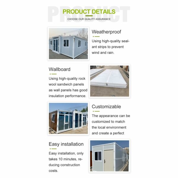Luxury Modular 20ft & 40ft Prefab Home - 3 Bedrooms, Ready-to-Move-In Tiny Cabin-New - Image 4