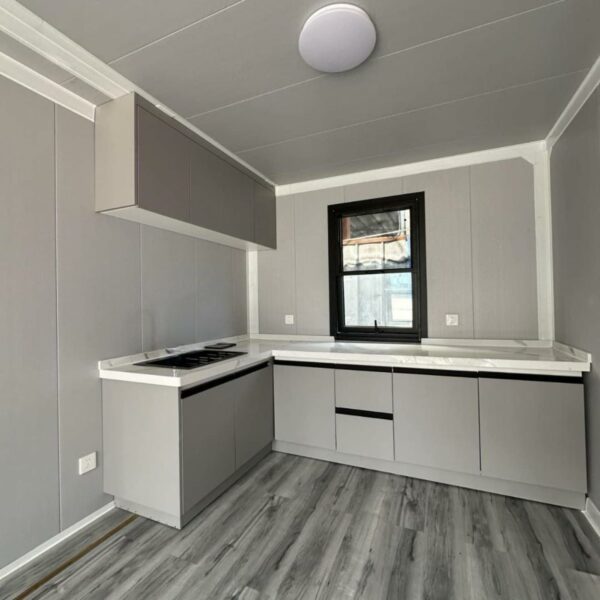 Movable Prefab Tiny Home for Sale, 20ft Portable Container House with 2 Bedrooms, 1 Full Equipped Kitchen and Bathroom, Modular Tiny Home to Live in for Adults ? Premium & Durable Design-New - Image 2