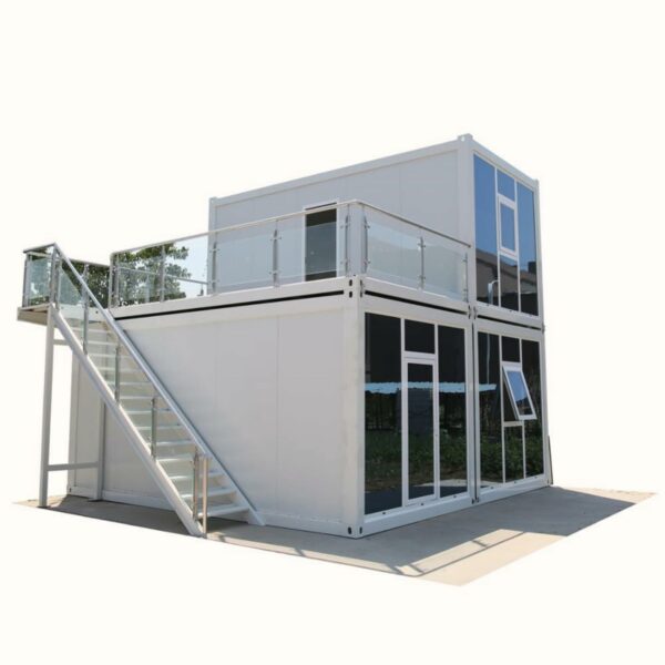 Double-Wing Folding Box Movable Room Modular Prefabricated Portable Foldable Homes 20ft Office Folding Container House?Customizable Portable prefabricatedtiny Tiny Home?Portable prefab Tiny House ? Premium & Durable Design-New - Image 3