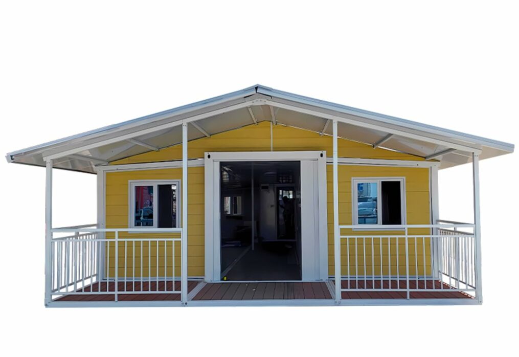 Modular Prefabricated Container Home – Customizable Tiny Home with Bathroom, Kitchen, Living Room & Bedroom – Mobile Home Solution for Adults – Ideal Tiny Homes to Live in-New