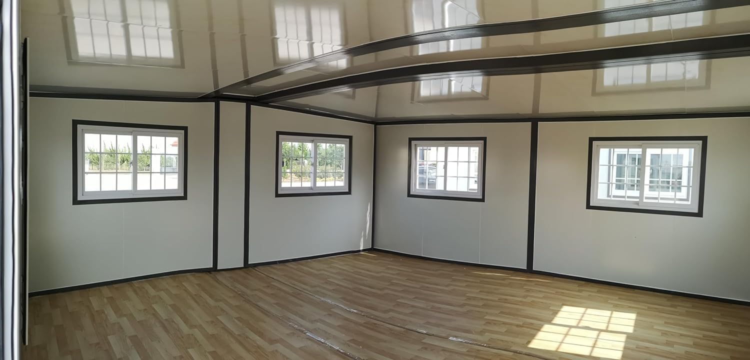 20ft Prefab unfoldable House casas prefabricadas para Vivir Tiny Homes to Live in for Adults Small Foldable Container House kit Mobile Modular Guest House for Sale Shed Storage Box,no Toilet-New - Image 4