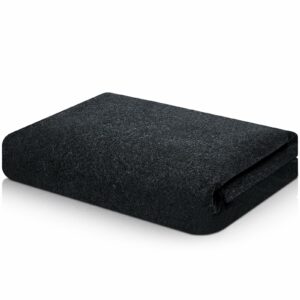 Haull Waterproof Outdoor Storage Shed Mat, 10x10 ft, Felt Surface, Non Slip Backing, Washable, Storage Shed Not Included-New
