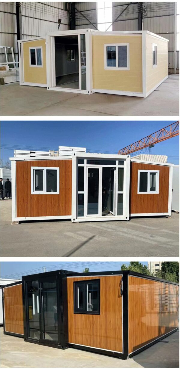 Portable Prefabricated Tiny Home 13x20ft, Mobile Expandable Plastic Prefab House for Hotel, Booth, Office, Guard House, Shop, Villa, Warehouse, Workshop (with Restroom) for Families & Remote Workers ? Premium & Durable Design-New - Image 2