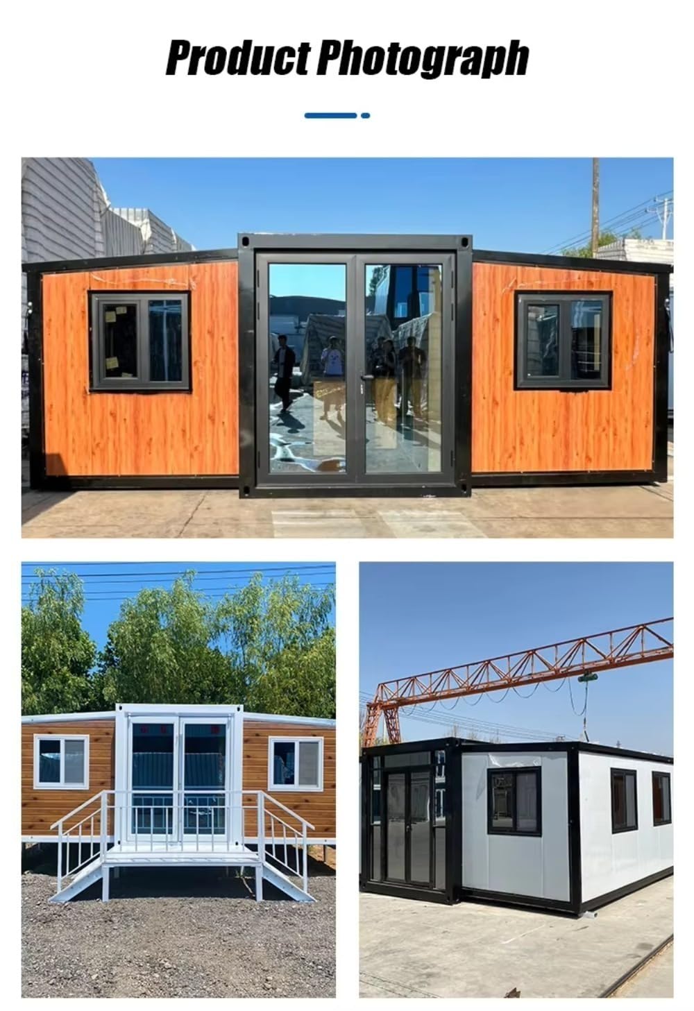20/40FT Tiny House to Live in,Portable Wooden Prefab House with 2 Bedroom,1 Full Equiped Bathroom and Kitchen, Prefabricated Container House for Adults,Foldable Mobile Home ? Premium & Durable Design-New - Image 6