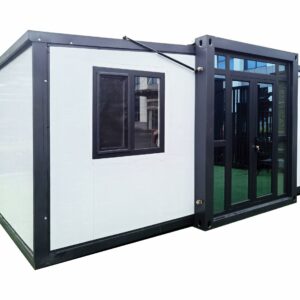 40FT Tiny House to Live in,SAA Portable Prefab House with 3 Bedroom 1 Full Equipped Bathroom and Kitchen,Foldable Mobile Home with Steel Frame,Prefabricated Expandable Container ? Premium & Durable Design-New