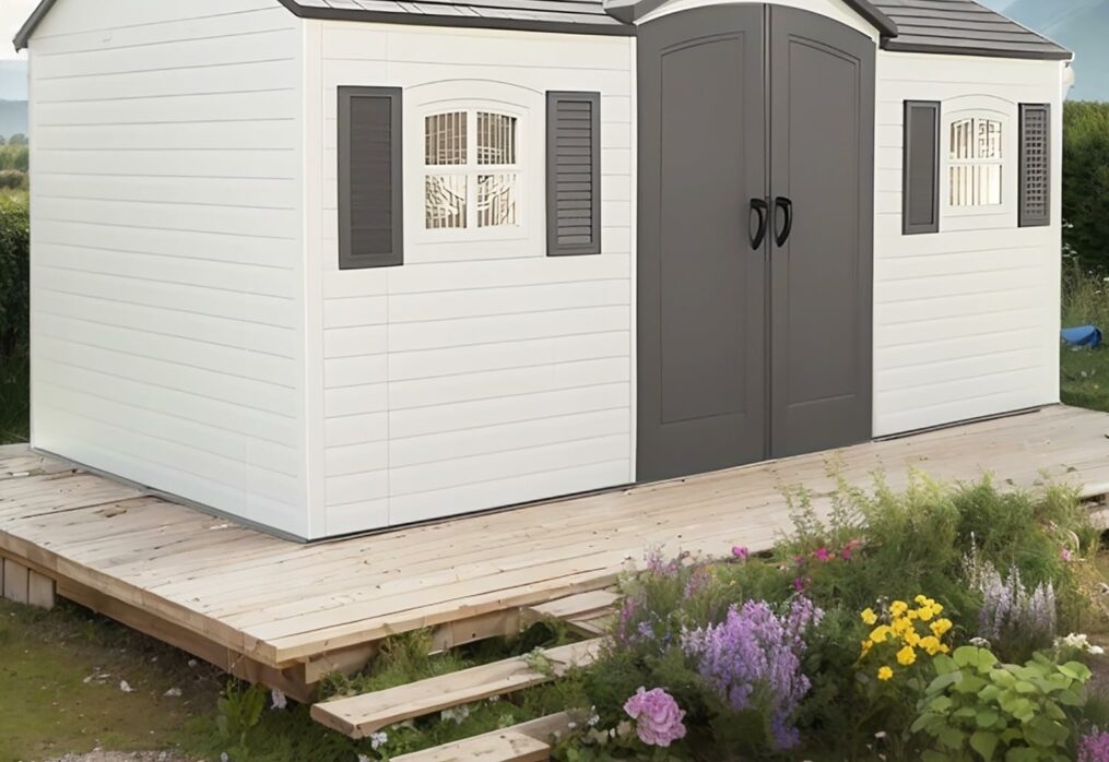 Prefab House Tiny Homes to Live in for Adults Mini Foldable Container House Mobile Home Modular Guest Homes kit casas prefabricadas para Vivir Shed Outdoor Storage Cabinet Storage Box for Bike Tool-New