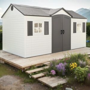Prefab House Tiny Homes to Live in for Adults Mini Foldable Container House Mobile Home Modular Guest Homes kit casas prefabricadas para Vivir Shed Outdoor Storage Cabinet Storage Box for Bike Tool-New
