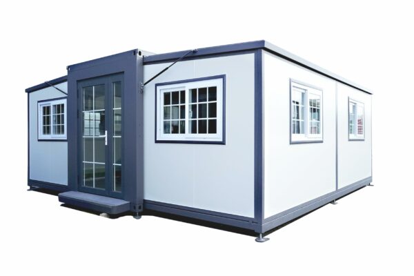 19x20ft Portable Prefabricated Tiny Home, Mobile Expandable Plastic Prefab House for Hotel, Booth, Office, Guard House, Shop, Villa, Warehouse, Workshop-New - Image 2