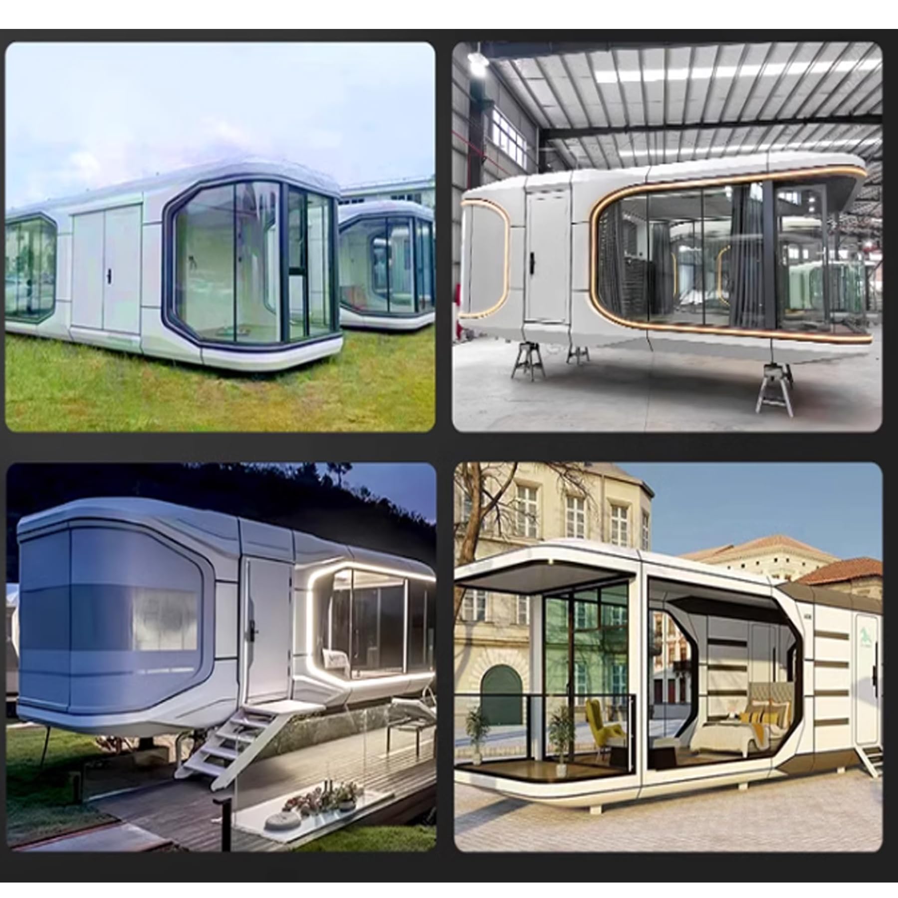 Smart Mobile Homes, Resort Villas, Finished B&B Hotels, Real Houses In Mountaintop Scenic Spots,Patio Hardtop Gazebo Top Outdoor Screen House Aluminum Solarium Backyard Sun Room ? Premium & Durable Design-New - Image 6