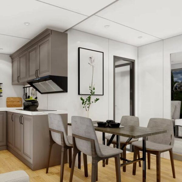 Tiny Homes to Live in for Adults, 20Ft&40Ft Tiny Home for Sale Prefab House Customizable with 2 Bedrooms, 1 Fully Equipped Bathroom and Kitchen, 1 Living Room?Amazon Prefabricated House,Mobile House ? Premium & Durable Design-New - Image 5