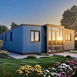 Tiny Homes to Live in for Adults, 20Ft&40Ft Tiny Home for Sale Prefab House Customizable with 2 Bedrooms, 1 Fully Equipped Bathroom and Kitchen, 1 Living Room?Amazon Prefabricated House,Mobile House ? Premium & Durable Design-New