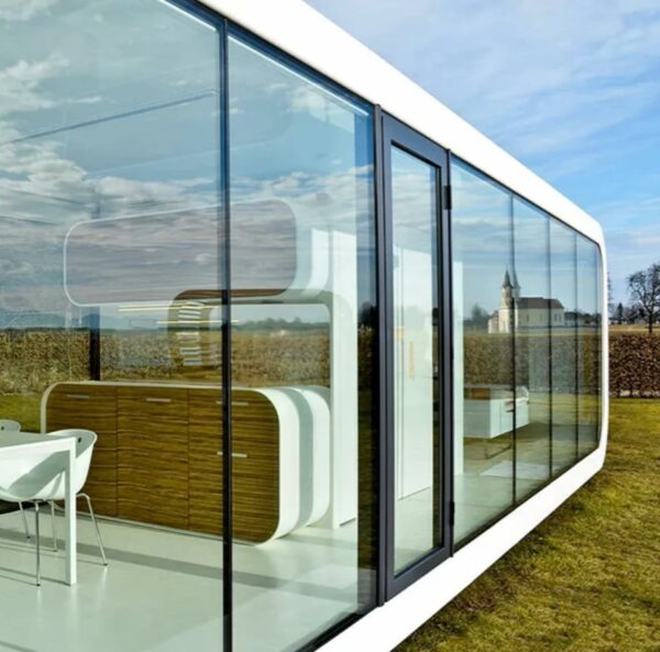Prefab Modern Tiny House 20ft and 40ft Modular Cabin House, Tiny Home, B&B, Office, Kiosk, Pool House, bar, Outdoor Living (40X8X8 FT (Shell)), white, modpod2030 ? Premium & Durable Design-New - Image 3