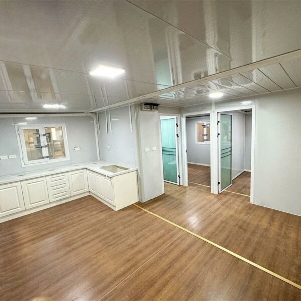Flat 20Ft 40Ft Portable Prefabricated Home 2 3 4 5 Bedroom Folding 19x20 Container Expandable House Prefab Villa ? Premium & Durable Design-New - Image 4