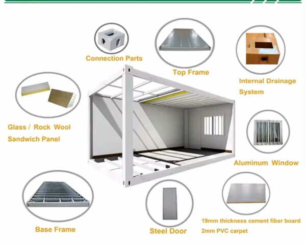 Quick.Simple.Easy SEQ Fully Equipped Double Story 2 bedrooms prefab Expandable Container House 40ft Luxury Home Stairs Included ? Premium & Durable Design-New - Image 5