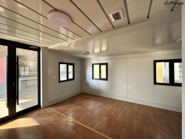 19x20FT Portable Prefabricated Tiny Home for Sale, Mobile Expandable Plastic Prefab House with 1 Full Equiped Bathroom and Kitchen,Container House for Adults Living,Foldable Home with Steel Frame ? Premium & Durable Design-New - Image 2