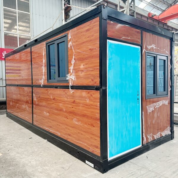 Double-Wing Folding Box Movable Room Modular Prefabricated Portable Foldable Homes 20ft Office Folding Container House?Customizable Portable prefabricatedtiny Tiny Home?Portable prefab Tiny House ? Premium & Durable Design-New - Image 4