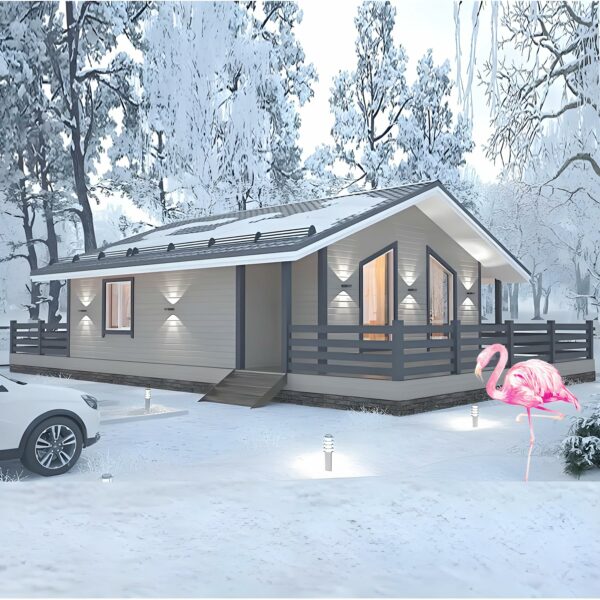 Prefab Tiny Homes Foldable Small Houses for Sale 20FT &40 FT Modern Prefabricated Home to Live in for Adults 3 Bedroom 1 Kitchen 1 Bathroom Compact and Durable Design ? Premium & Durable Design-New