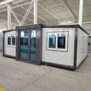 19x20FT Portable Prefabricated Tiny Home for Sale, Mobile Expandable Plastic Prefab House with 1 Full Equiped Bathroom and Kitchen,Container House for Adults Living,Foldable Home with Steel Frame ? Premium & Durable Design-New