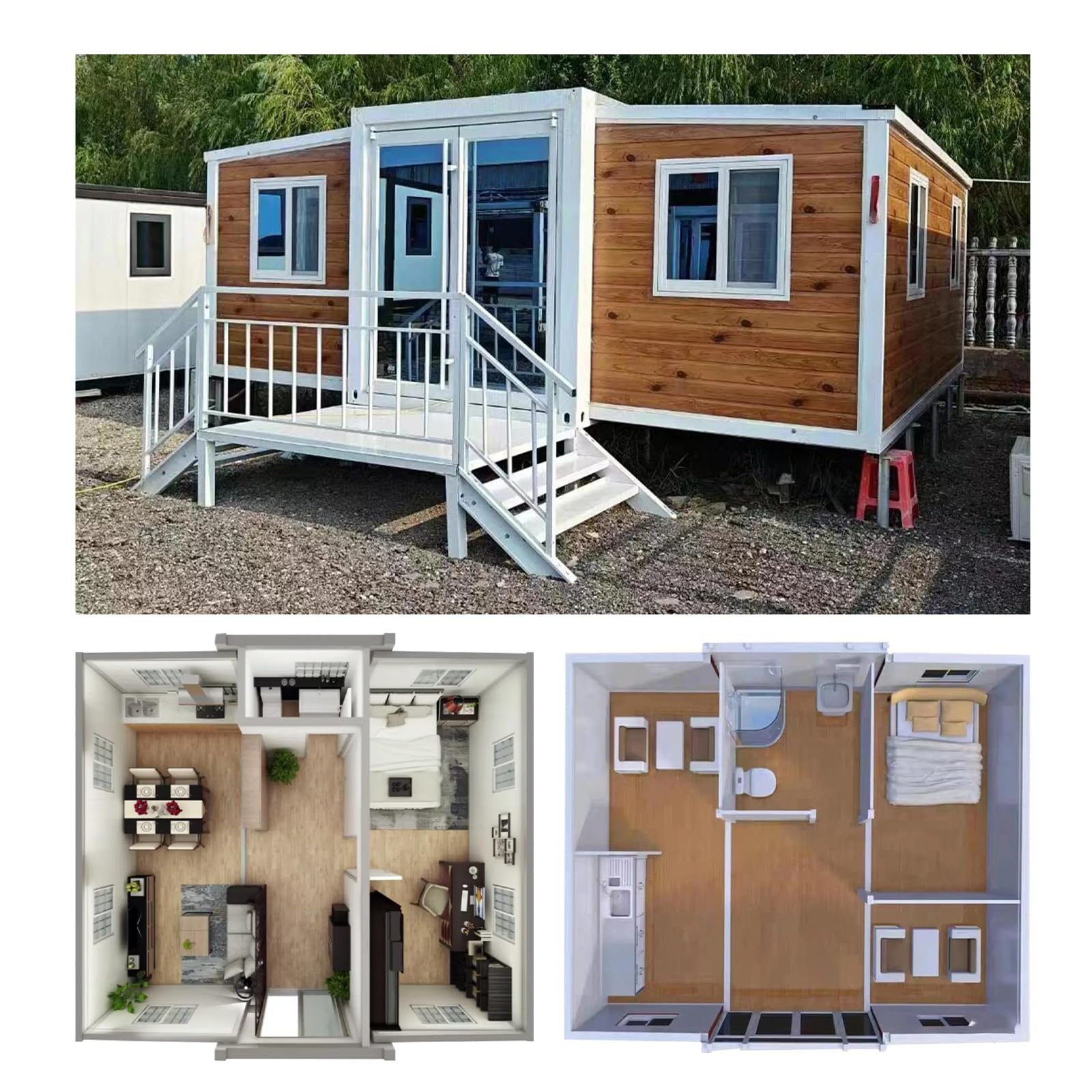 20Ft 30ft Expandable Container House Folding Container Houses Tiny Homes with 2 Bedroom ? Premium & Durable Design-New - Image 6