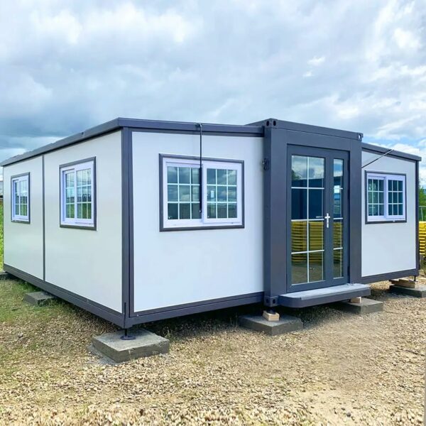 Portable Prefabricated Tiny Home 13x20ft, Mobile Expandable Plastic Prefab House for Hotel, Booth, Office, Guard House, Shop, Villa, Warehouse, Workshop (with Restroom) for Families & Remote Workers ? Premium & Durable Design-New - Image 3